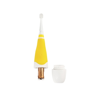 
                Электрическая звуковая зубная щетка CS Medica "Волшебный фонарик", желтая