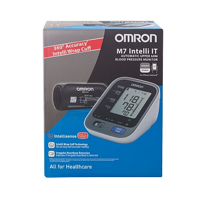 
                Тонометр OMRON M7 Intelli IT, коробка прибора
