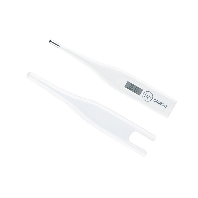 
                Термометр OMRON Eco Temp Basic, прибор и защитный футляр