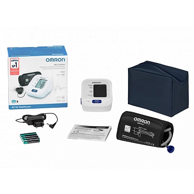 
                Тонометр OMRON M2 Comfort, комплект поставки