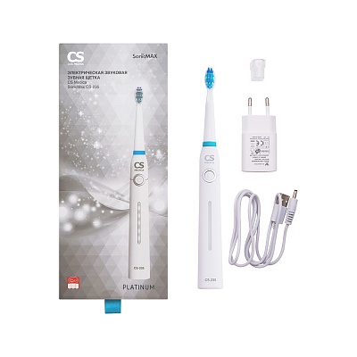 
                Электрическая звуковая зубная щетка CS Medica SonicMax CS-235
