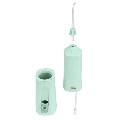 
                Ирригатор полости рта портативный CS Medica AquaPulsar CS-9 Comfort ZERO GREEN, вместительный резервуар