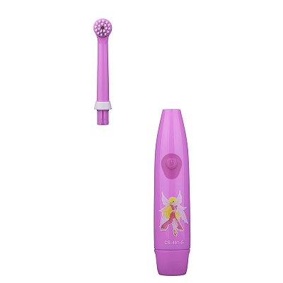 
                Электрическая зубная щетка для детей CS Medica KIDS CS-461-G, рукоятка и съемная насадка