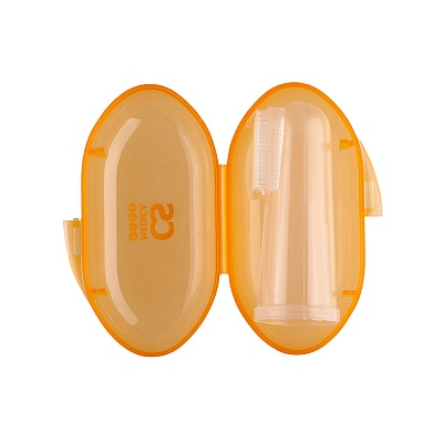 
                Силиконовая зубная щетка на палец CS Medica KIDS CS-502