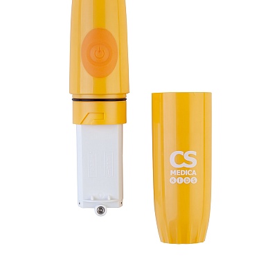 
                Электрическая зубная щетка CS Medica KIDS CS-464-P, работает от 2 элементов питания типа ААА