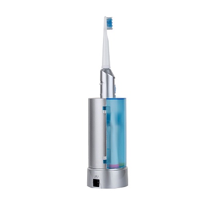 
                Электрическая звуковая зубная щетка CS Medica CS-233-uv, ультрафиолетовый дезинфектор для насадок