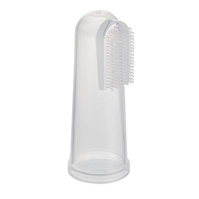 
                Силиконовая зубная щетка на палец CS Medica KIDS CS-502