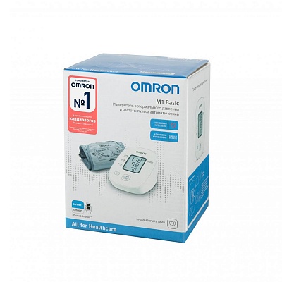 
                Тонометр OMRON M1 Basic с веерообразной манжетой, коробка