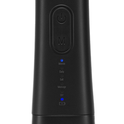 
                Портативный ирригатор полости рта CS Medica AquaPulsar CS-9 Comfort, черный, имеется индикатор низкого заряда батареи