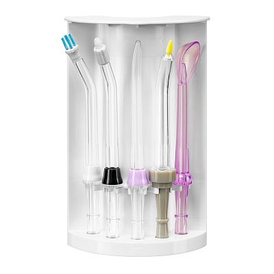 
                Ирригатор полости рта CS Medica AquaPulsar CS-10 PRESTIGE, белый, в крышке резервуара расположен пенал для гигиеничного хранения насадок