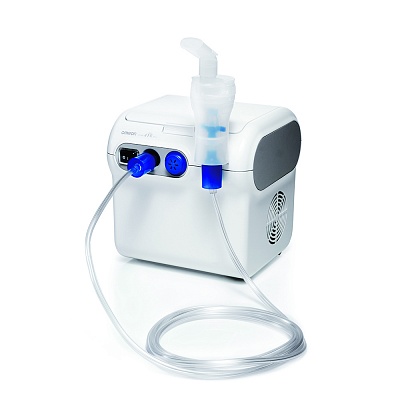 
                Компрессорный небулайзер OMRON C29 имеет влагозащитный переключатель